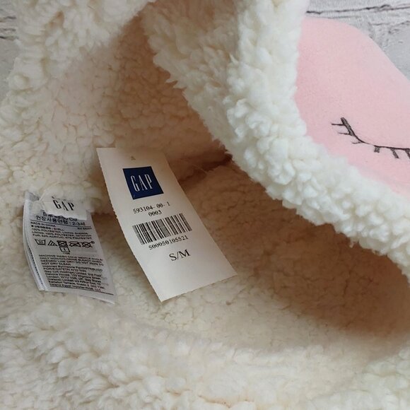 'BABY GAP' SHERPA 'ALLY UNICORN' WINTER HAT with EAR COVERAGE - Picture 7 of 15